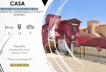 Casa en  Benedicto Este 14, Puerta Real, 83177 Hermosillo, Son., México