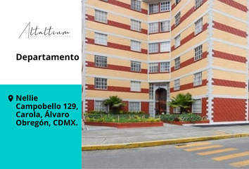 Departamento en  Privada Nellie Campobello No. 129, Carola, San Pedro De Los Pinos, Ciudad De México, Cdmx, México