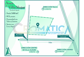 Parcela en  Villa Alegre, Linares