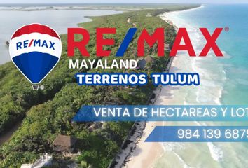 Lote de Terreno en  Tulum, Quintana Roo, Mex