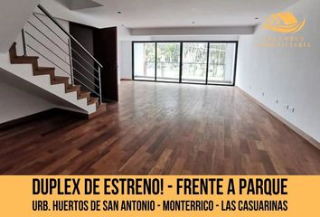 Departamento en  Las Casuarinas, Urb Huertos De San Antonio, Santiago De Surco, Perú