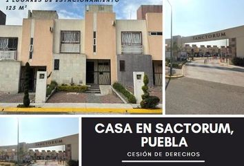 Casa en condominio en  Camino Vecinal 34, Sanctorum, Puebla, México