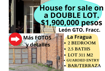 Casa en fraccionamiento en  La Fragua, León, Guanajuato, México