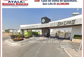 Casa en condominio en  Zen Life Ii, Prolongación Constituyentes Oriente, Querétaro, México