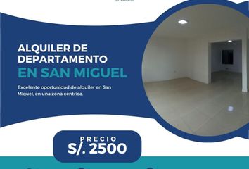 Departamento en  Magdalena Del Mar, Lima