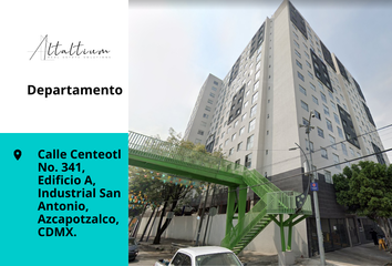 Departamento en  Centeotl 341, San Antonio, Ciudad De México, Cdmx, México