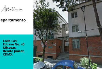 Departamento en  Los Echave 40, Mixcoac, Ciudad De México, Cdmx, México