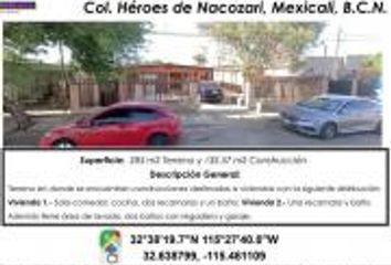 Casa en fraccionamiento en  Avenida Blas López 1601, Nacozari, Mexicali, Baja California, 21030, Mex