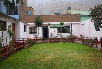 Casa en  Cooperativa Alfonso Cobian, Cooperativa, Chaclacayo, Perú