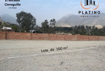 Terreno en  Calle Huarangal 1-199, Cuadra 0, Lo. Parcelacion Cieneguilla Etapa I, Cieneguilla, Lima, 15593, Per