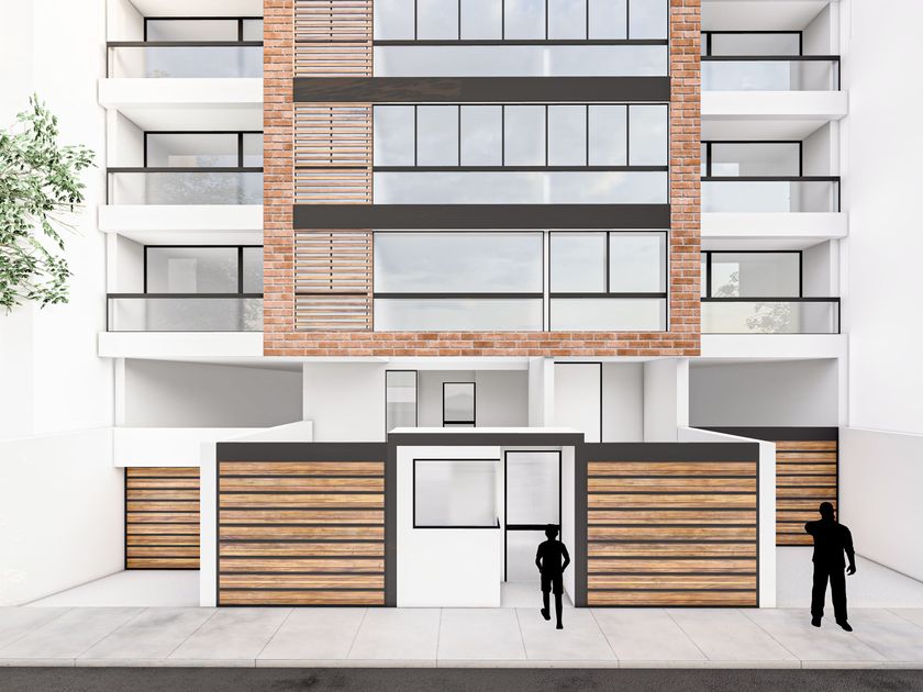 Proyecto Montecarlo: el edificio cuenta con 10 pisos, estacionamientos y 25 departamentos en total.